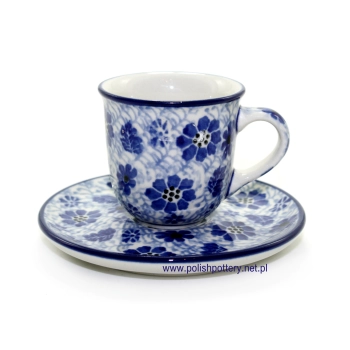 Filiżanka mini espresso 0,06L + spodek dek. 1443X Ważka